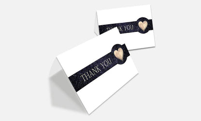 Amazing Thank You Cards with Envelopes - 4 x 7 Inches of 50 White Card Notes with Blank Greeting Space - Perfect Gift for Business, Anniversary, Graduation, Weddings - Colorful Charming Floral Design