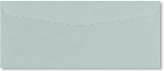 50 Color Gray #10 Business Envelopes, 9.5" x 4.125", Standard Flap